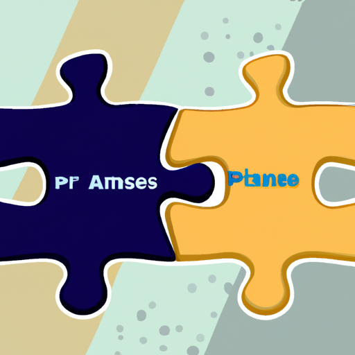 Two puzzle pieces fitting together, symbolizing the importance of partnerships in the rare disease sector.